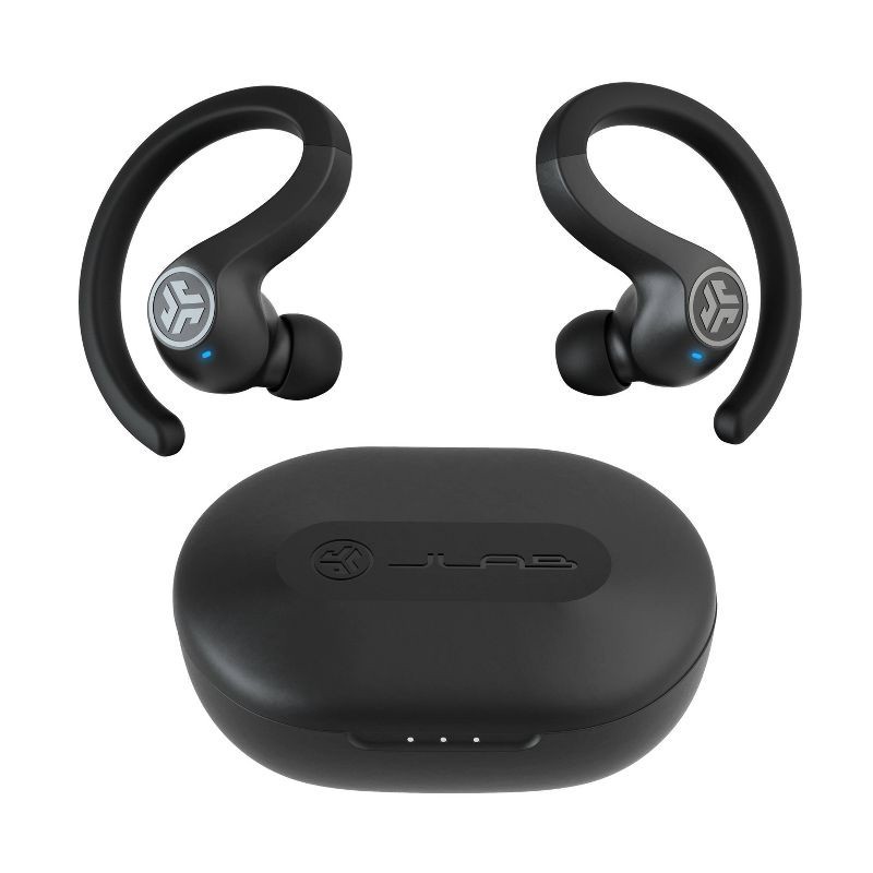 slide 3 of 6, JLab JBuds Air Sport True Wireless Bluetooth Earbuds - Black, 1 ct