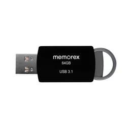 Memorex 64GB USB 3.1 – Black