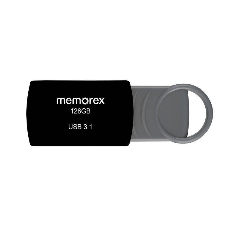 slide 3 of 6, Memorex 128GB USB 3.1 – Black, 1 ct