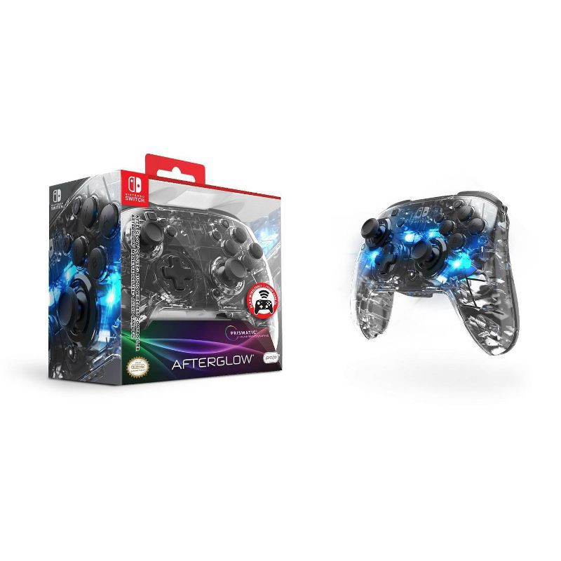 slide 4 of 7, PDP Nintendo Switch Afterglow Wireless Deluxe Controller, 1 ct