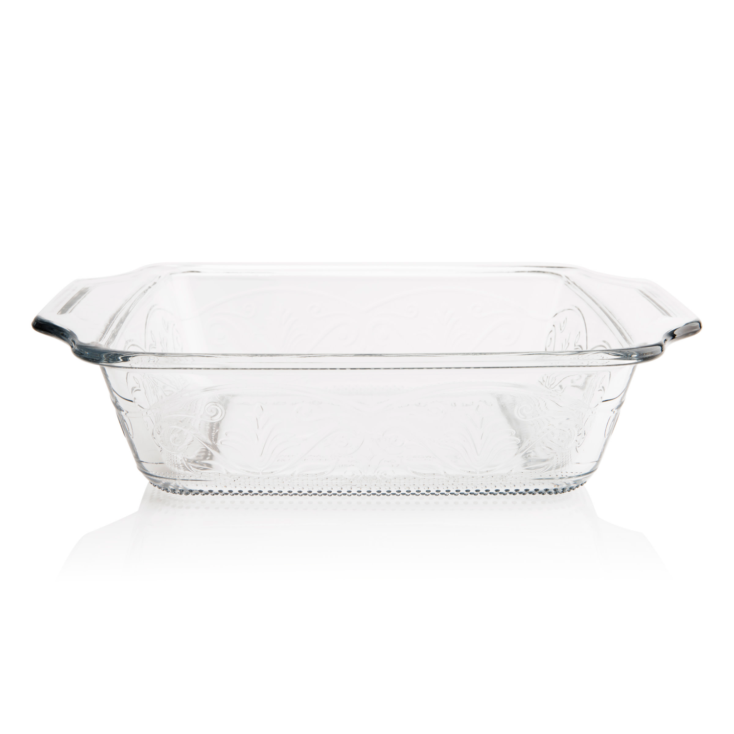 slide 1 of 5, Anchor Hocking Laurel 8'' Cake Dish Clear, 1 ct