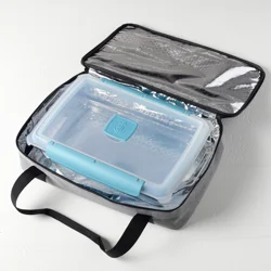 Anchor Hocking 4 Piece 3 Quart Locking Lid Bake Dish With Tote And Gel Pack