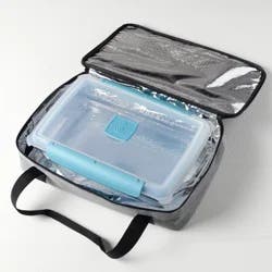 Anchor Hocking 4 Piece 3 Quart Locking Lid Bake Dish With Tote And Gel Pack