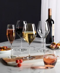 Anchor Hocking SONDRIA FLUTE CHAMPAGNE 7 OZ - 4PK