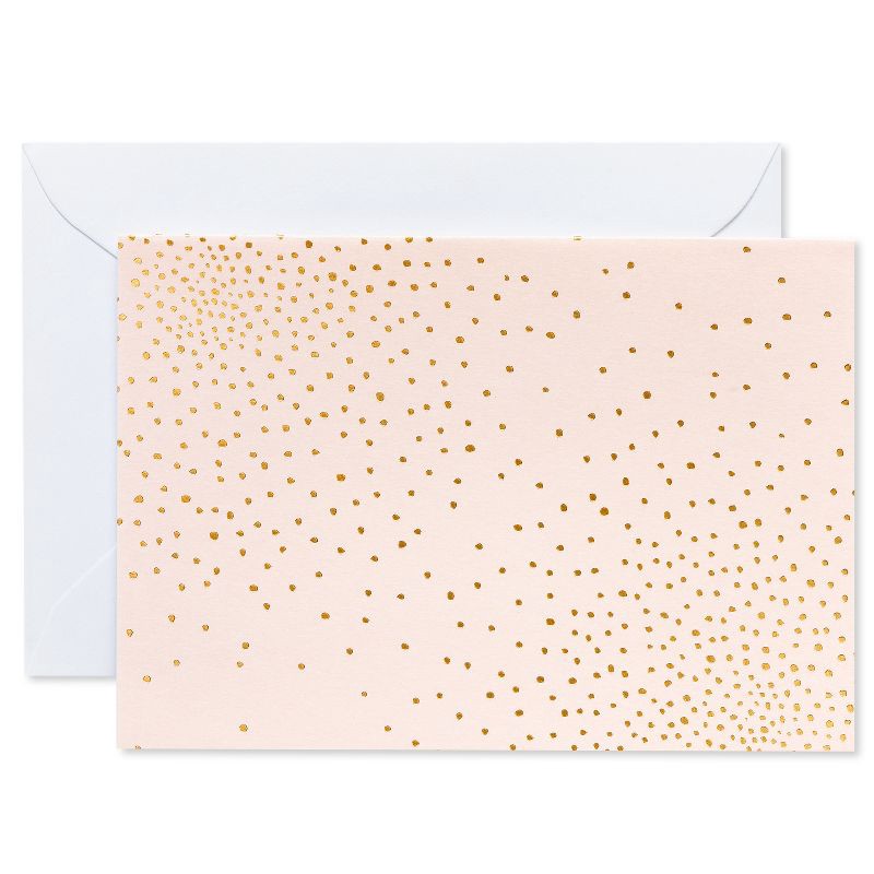 slide 1 of 6, 24ct Blank Cards with Envelopes Pink - Spritz™, 24 ct
