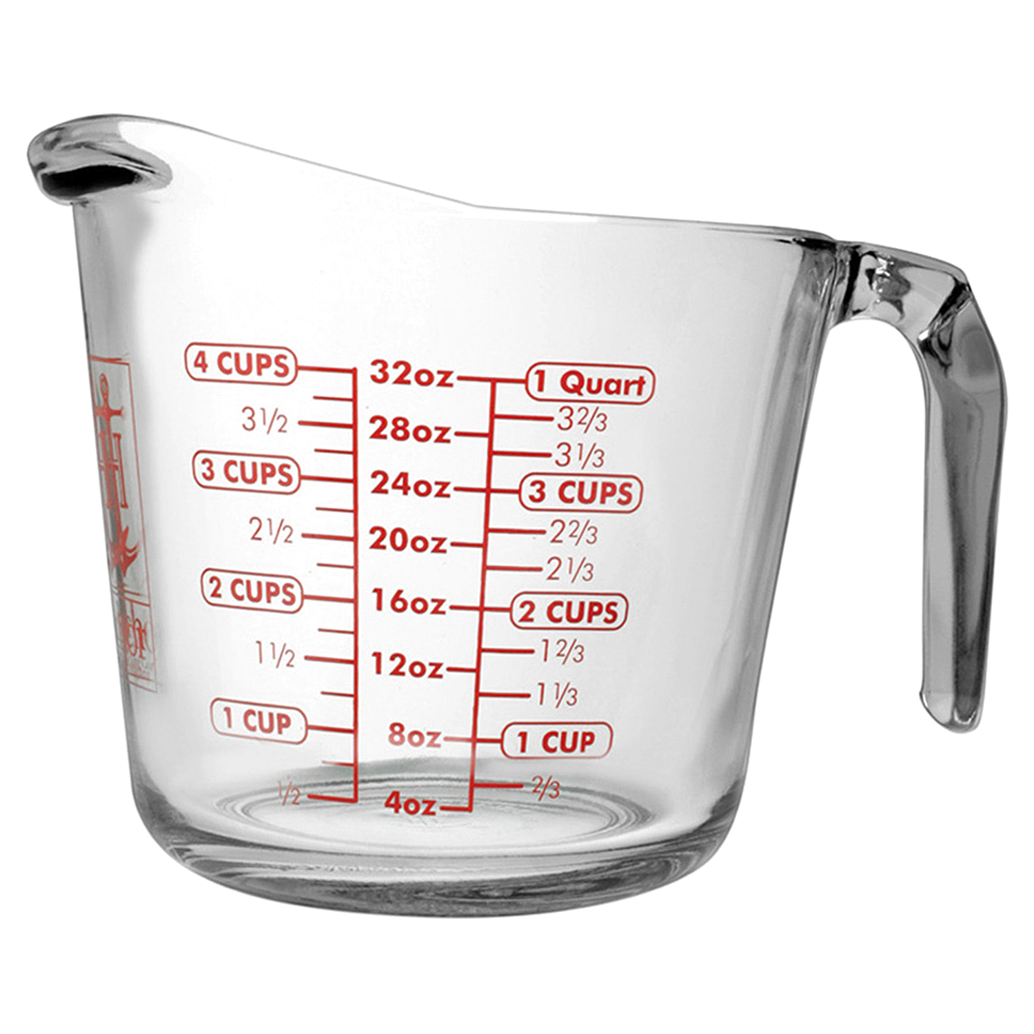 slide 1 of 1, Anchor Hocking 32 oz Measuring Cup 1 Each, 1 ct