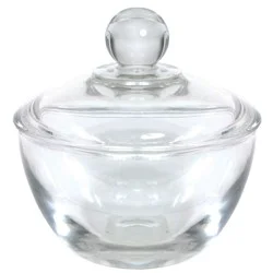 Anchor Hocking Presence Glass Sugar Bowl and Cover