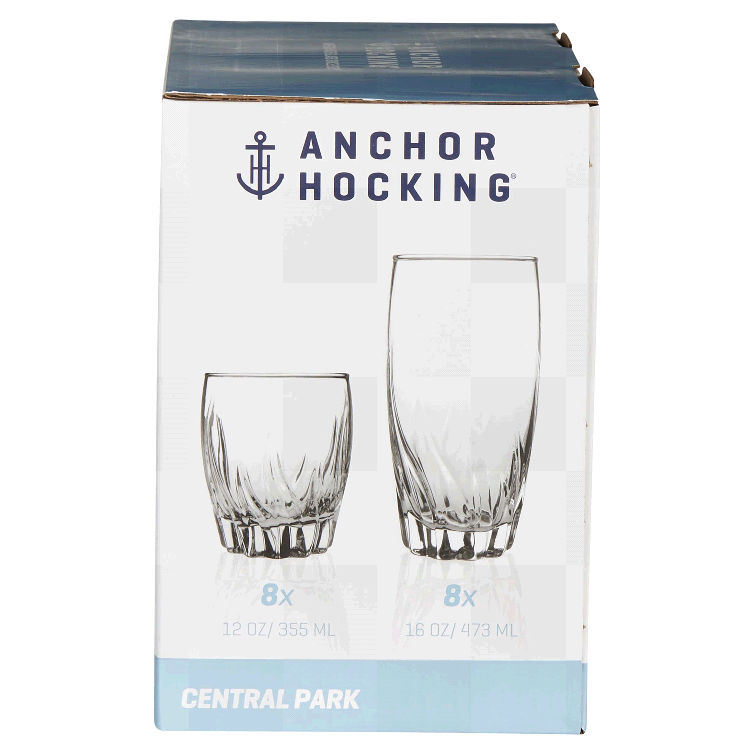 slide 2 of 5, Ah Glass Drinkware Set, 16 ct