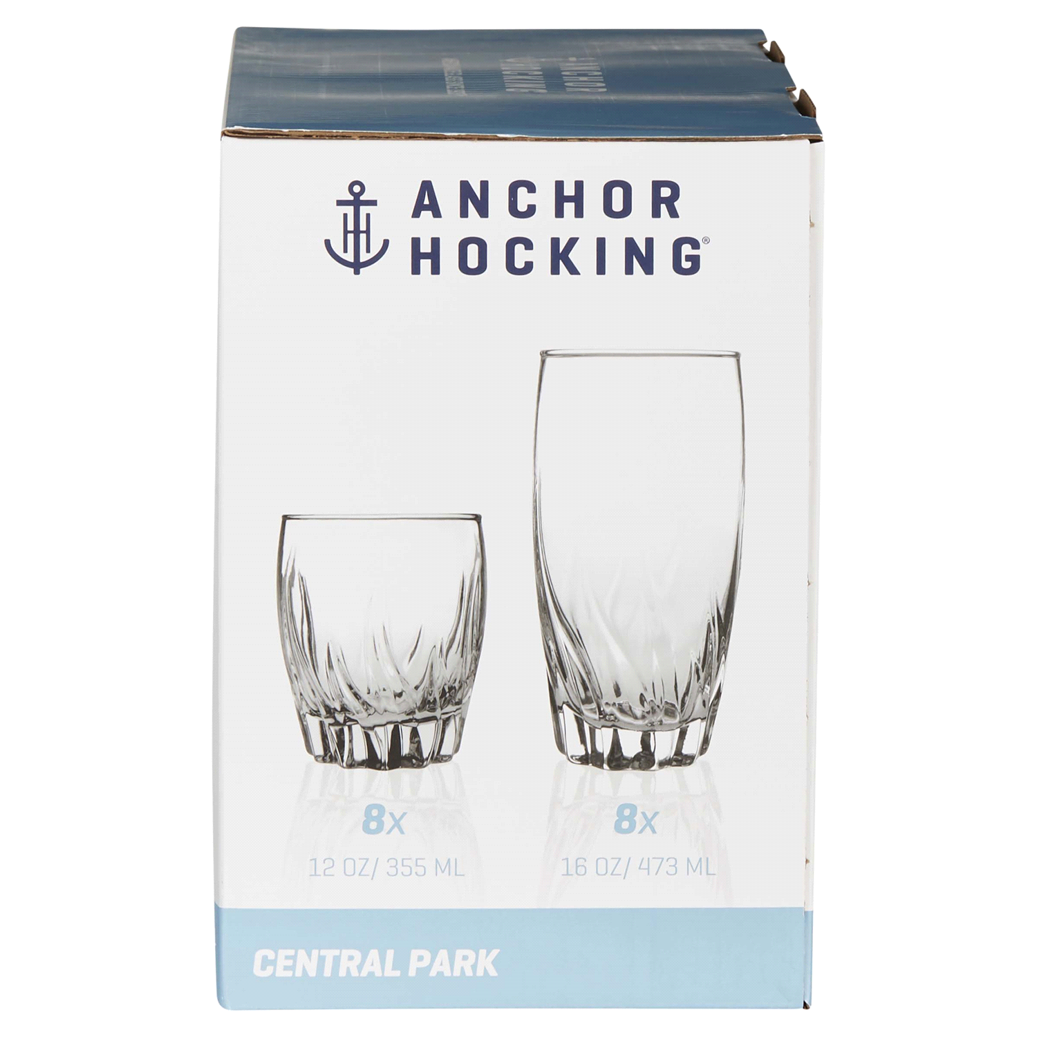 slide 3 of 5, Ah Glass Drinkware Set, 16 ct
