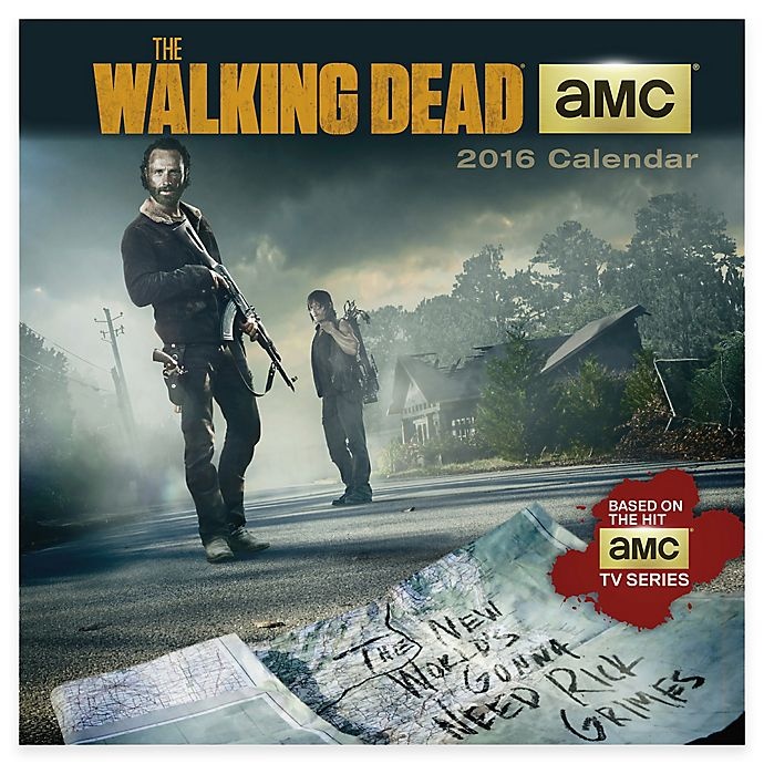 slide 1 of 1, The Walking Dead 2016 Mini Wall Calendar, 1 ct