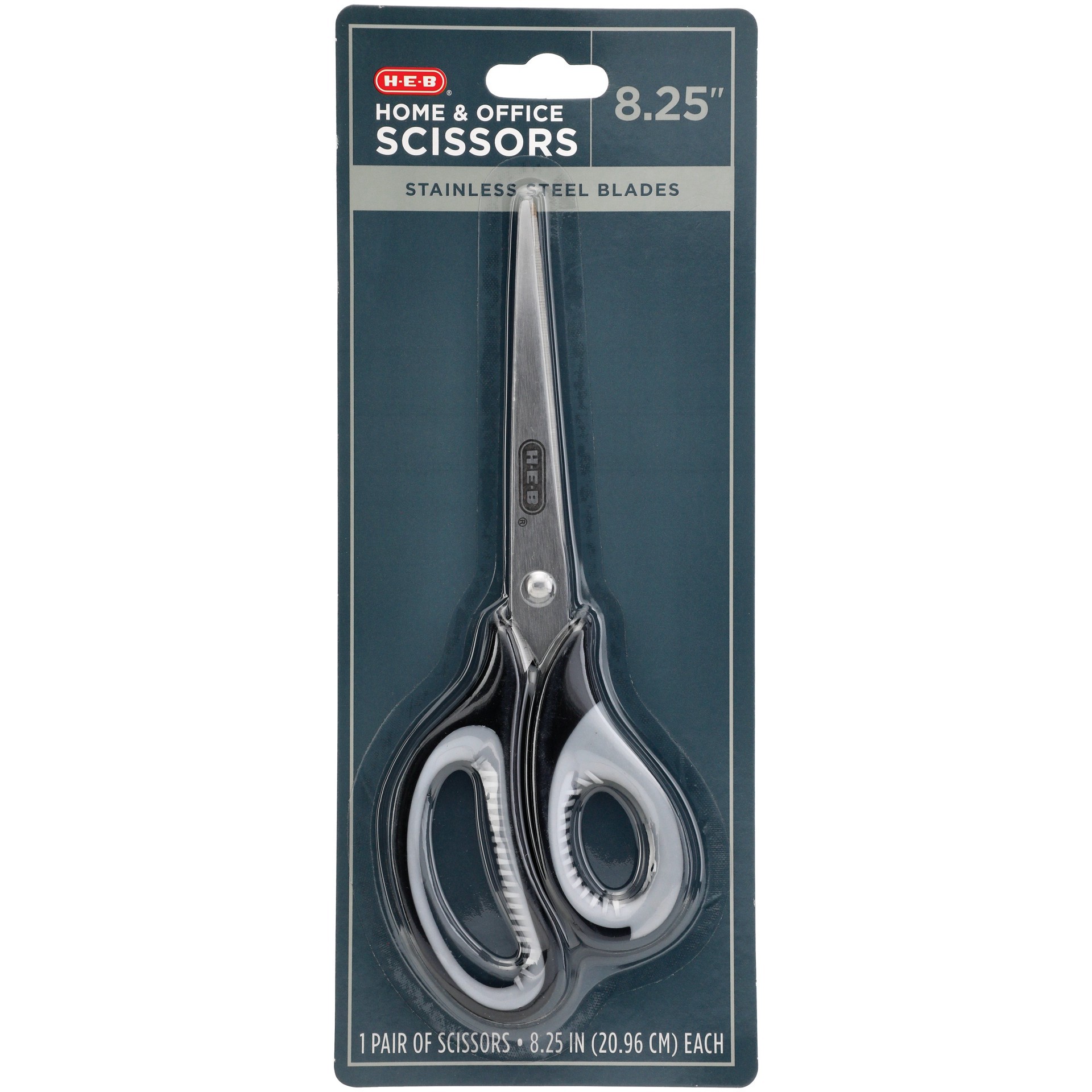 slide 1 of 1, H-E-B Home & Office Scissors, 8.25 in