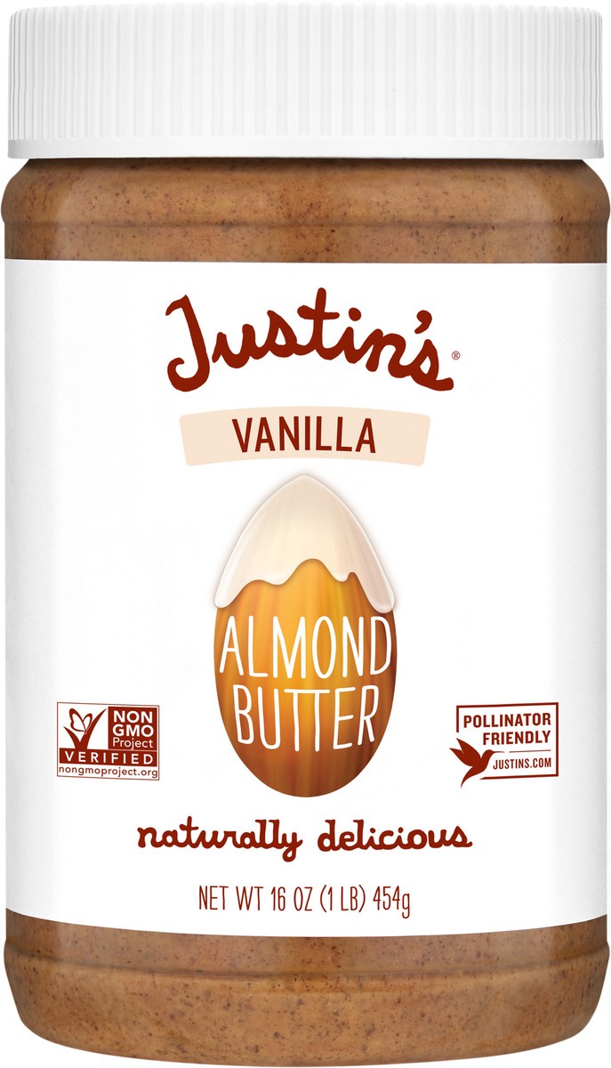 slide 6 of 10, Justin's Vanilla Almond Butter - 16 oz, 16 oz