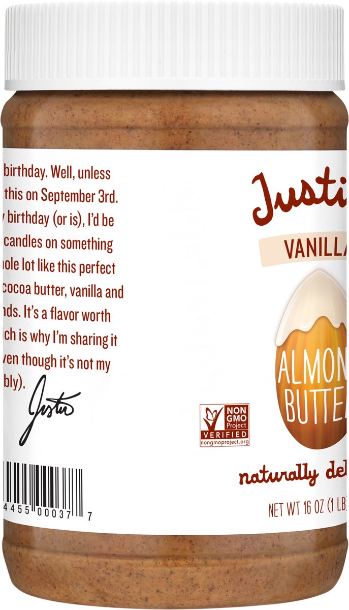 slide 4 of 10, Justin's Vanilla Almond Butter - 16 oz, 16 oz