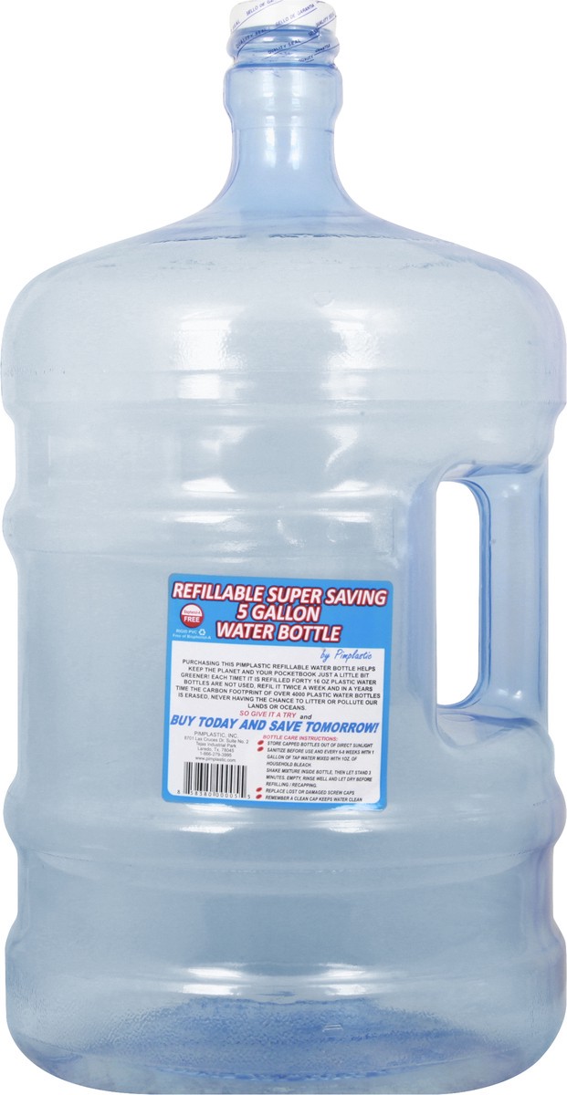 slide 6 of 10, Pimplastic Refillable 5 Gallon Water Bottle 1 ea, 1 ct