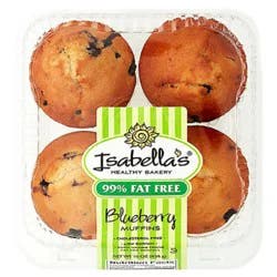 Muffins Blueberry Ff Isabella - 16 Oz
