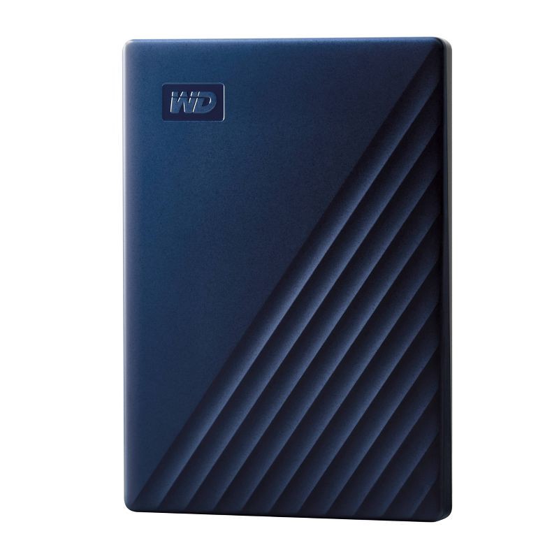 slide 1 of 4, Western Digital My Passport for Mac 2TB - Midnight Blue, 1 ct