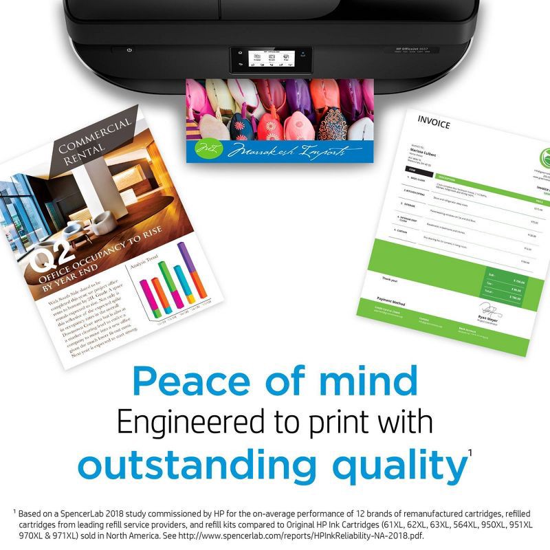 slide 8 of 16, HP Inc. HP 910 Original Ink Combo 3-Pack - CMY (3YN97AN): Printer Ink Cartridges, Standard Yield, 1 ct