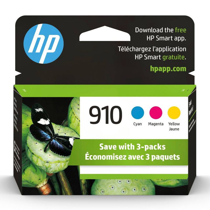 slide 1 of 6, HP Inc. HP 910 Original Ink Combo 3-Pack - CMY (3YN97AN), 1 ct