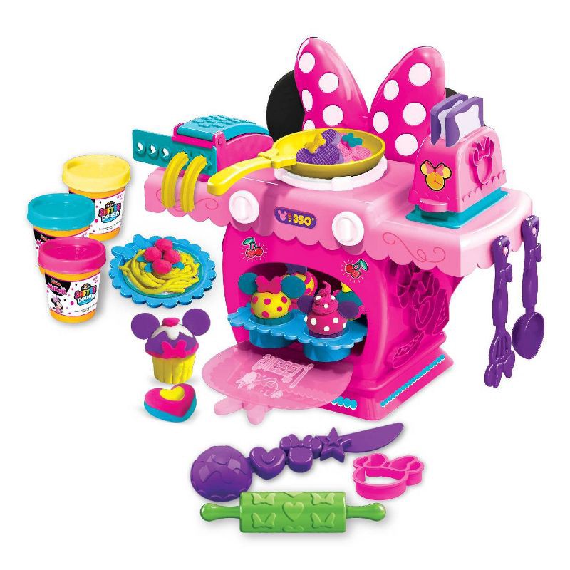 slide 4 of 5, Disney Minnie Mold and Play Kitchen Set, 1 ct