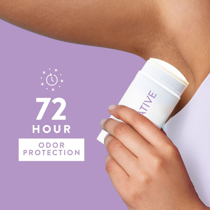slide 3 of 9, Native Solid Deodorant for Women & Men - Lilac & White Tea - Aluminum-Free 2.65oz, 2.65 oz
