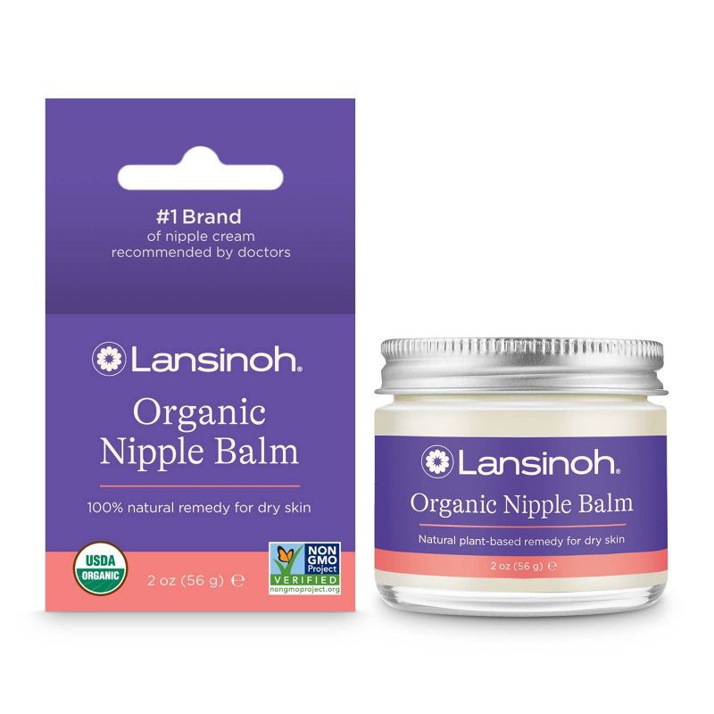 slide 1 of 10, Lansinoh Organic Nipple Balm - 2oz, 2 oz