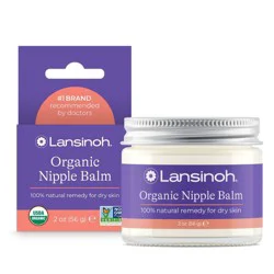 Lansinoh Organic Nipple Butter for Breastfeeding & Postpartum Care - 2oz