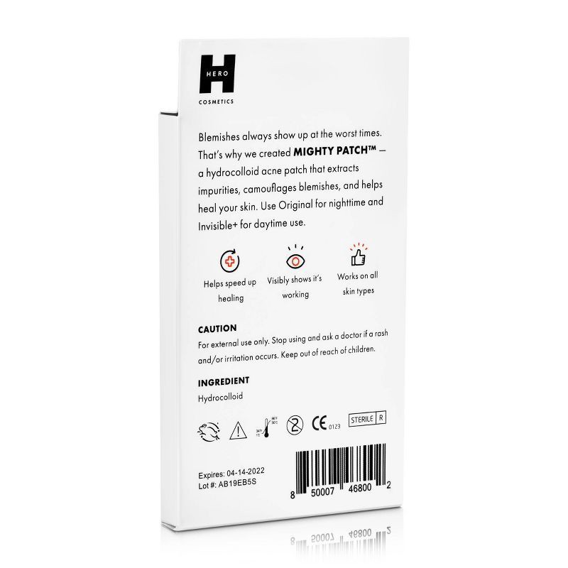 slide 4 of 7, Hero Cosmetics Mighty Acne Pimple Patch Duo - 12ct, 12 ct