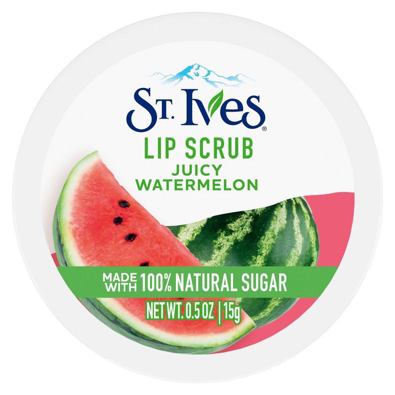 slide 3 of 6, St. Ives Juicy Watermelon Lip Scrub - 0.5oz, 0.5 oz