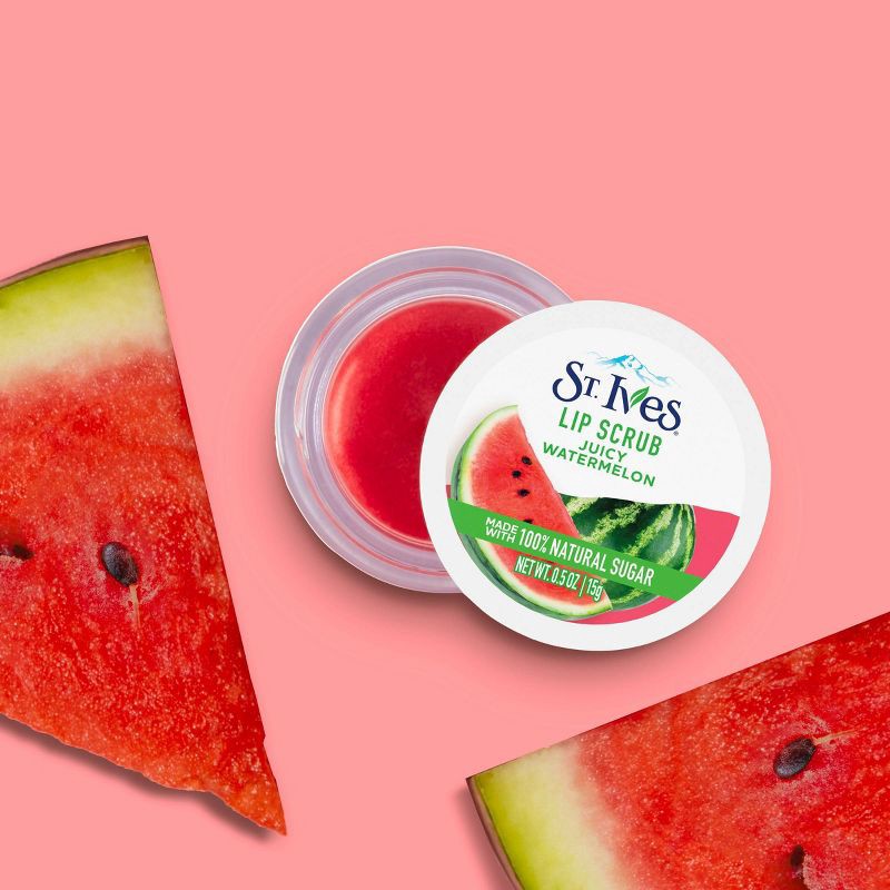 slide 6 of 6, St. Ives Juicy Watermelon Lip Scrub - 0.5oz, 0.5 oz