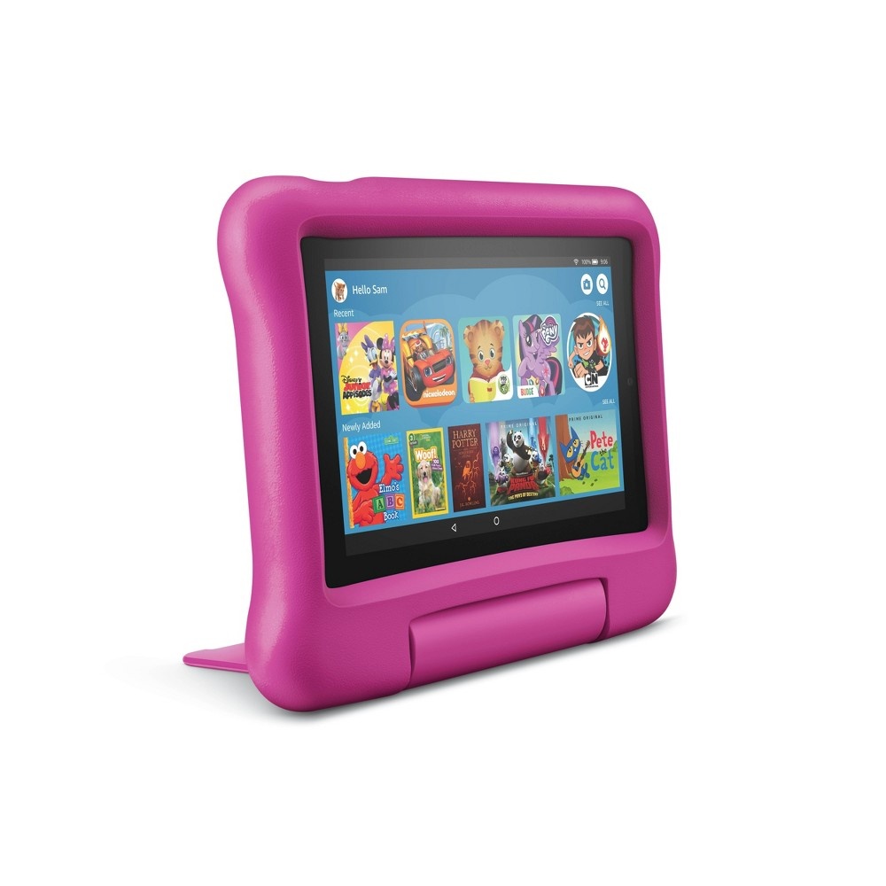 slide 5 of 6, Amazon Fire 7" Kids Edition Tablet 7; Display (9th Generation, 2019 Release) - Pink - 16GB, 1 ct