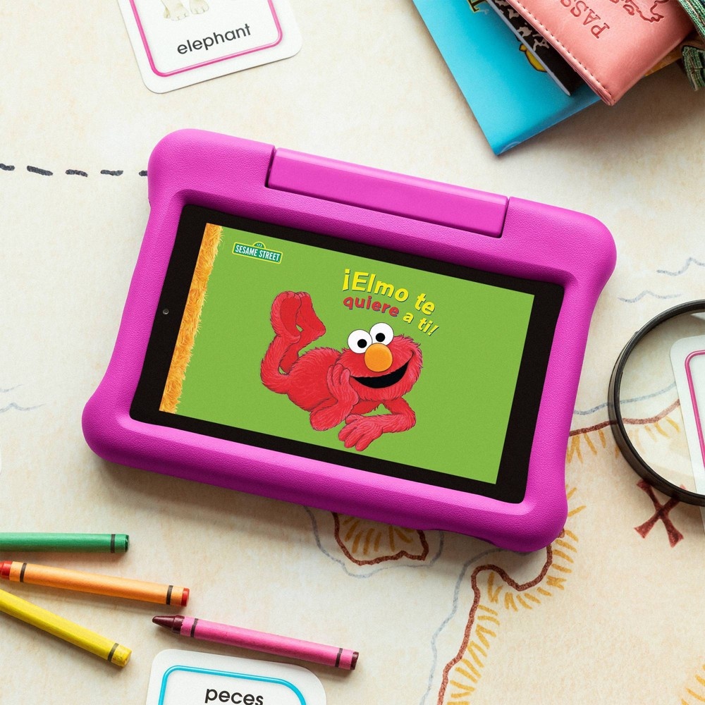 slide 3 of 6, Amazon Fire 7" Kids Edition Tablet 7; Display (9th Generation, 2019 Release) - Pink - 16GB, 1 ct