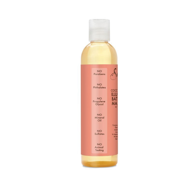 slide 3 of 9, SheaMoisture Coconut and Hibiscus Bath Body and Massage Oil - 8 fl oz, 8 fl oz