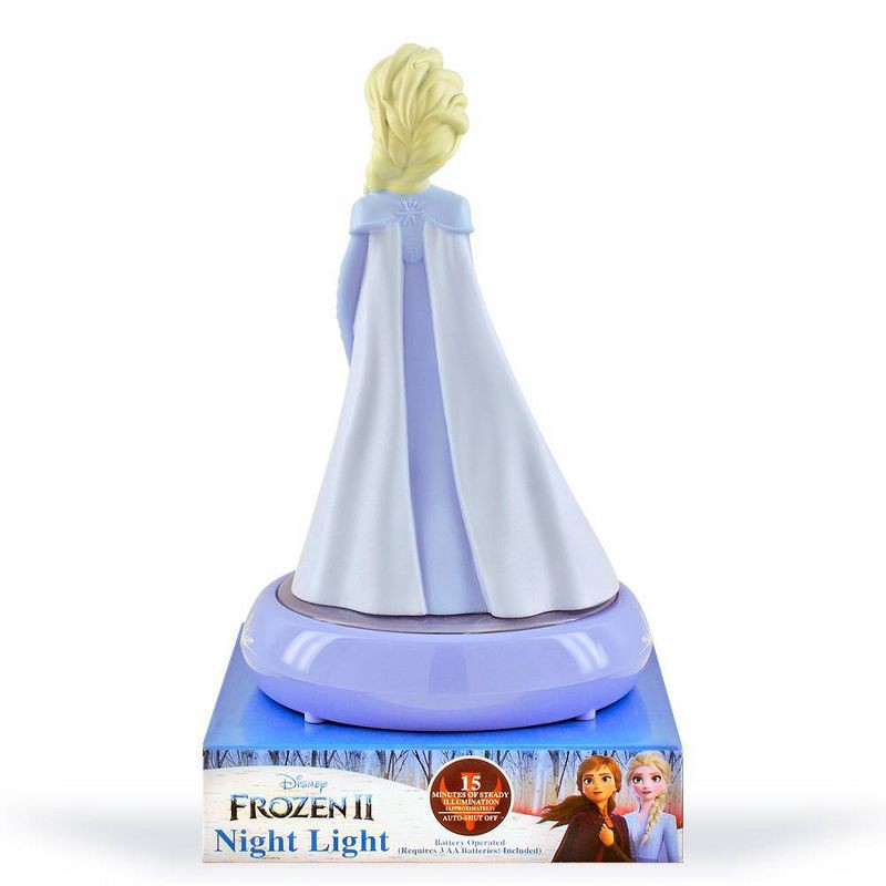 slide 4 of 5, Frozen 2 Elsa LED Nightlight Purple, 1 ct