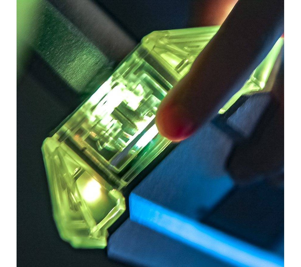 slide 4 of 8, Y-Volution Yvolution Kids' Neon Ghost LED Scooter with Light-Up Wheels, 1 ct