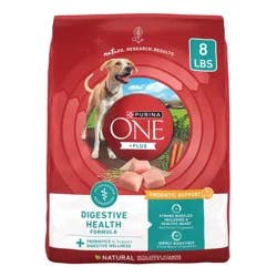 Purina ONE SmartBlend Natural Digestive & Probiotic Health Rice and Chicken Flavor Dry Dog Food - 8lbs