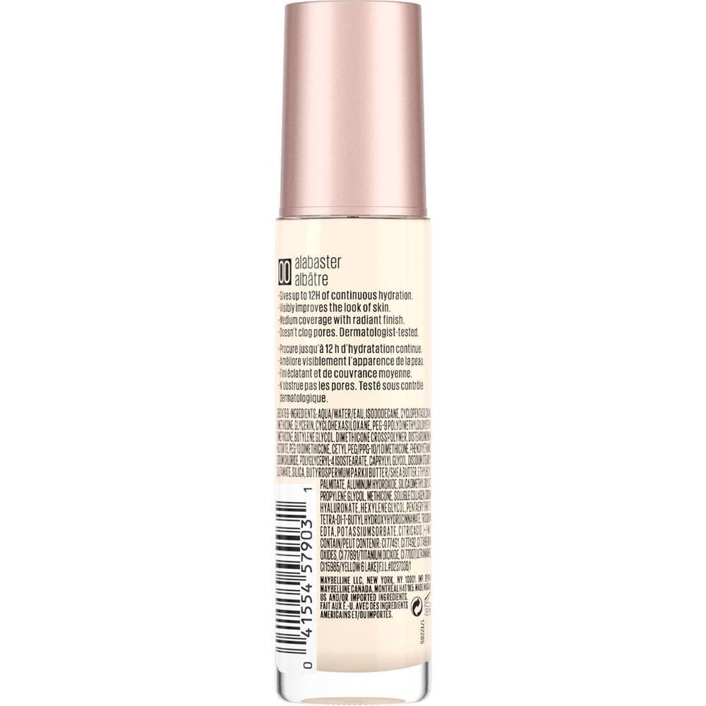 Maybelline Dream Radiant Liquid Foundation with Hyaluronic Acid ...