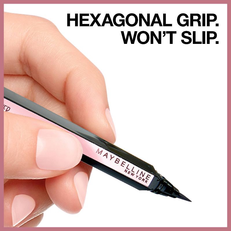 slide 7 of 7, Maybelline Hyper Easy Liquid Pen Eyeliner - Black - 0.018 fl oz, 0.018 fl oz