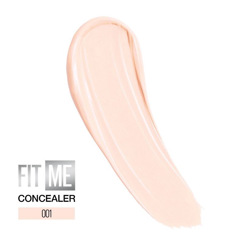 slide 2 of 8, Maybelline Fit Me Liquid Oil-Free, Fragrance-Free, Dermatologist Tested Concealer - 01 Cool Ivory - 0.23 fl oz, 0.23 fl oz