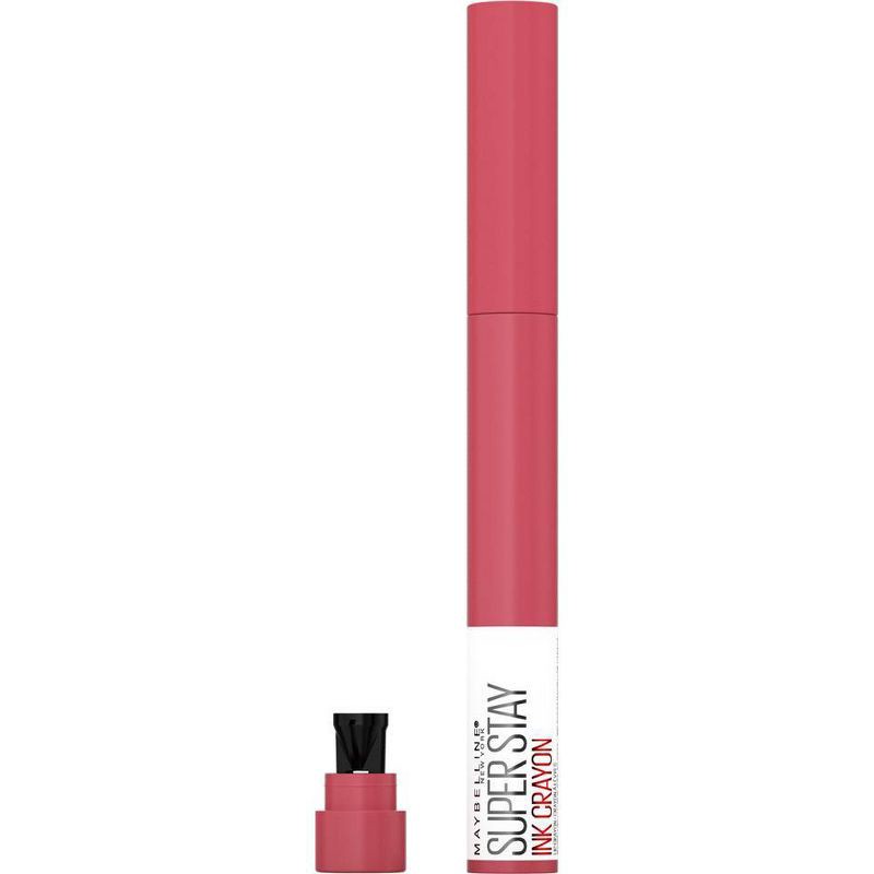 slide 4 of 4, Maybelline SuperStay Ink Crayon Lipstick - Change is Good - 0.04oz, 0.04 oz