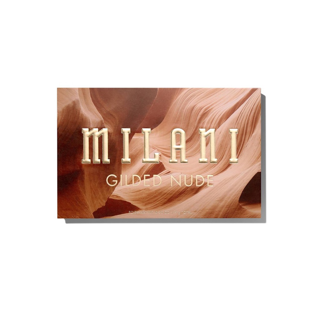 slide 2 of 6, Milani Gilded Nude Palette, 1 oz