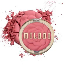 Milani Rose Powder Blush Wild Rose 13 - 0.6oz: Face Brightening, Sheer Matte Finish, Single Container