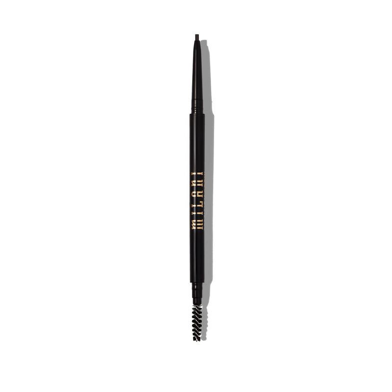 slide 2 of 5, Milani Stay Put Precision Brow Pencil - Ebony 160 - 0.018oz, 160 x 0.018 oz