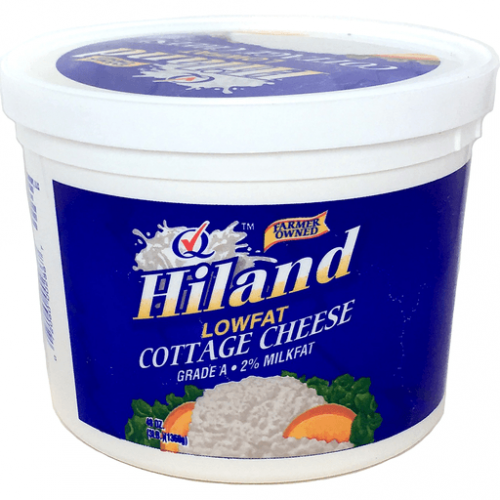 slide 1 of 1, Hiland Dairy Lowfat Cottage Cheese, 48 oz