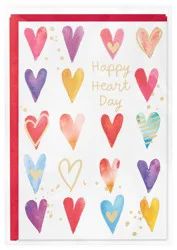 Hallmark Greeting Card, Happy Heart Day
