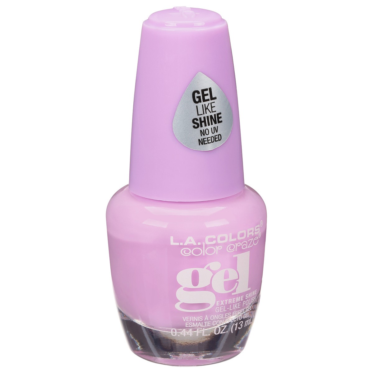 slide 2 of 9, L.A. Colors Color Craze CNL228 Jazzy Gel Extreme Shine Nail Polish 0.44 fl oz, 0.44 fl oz