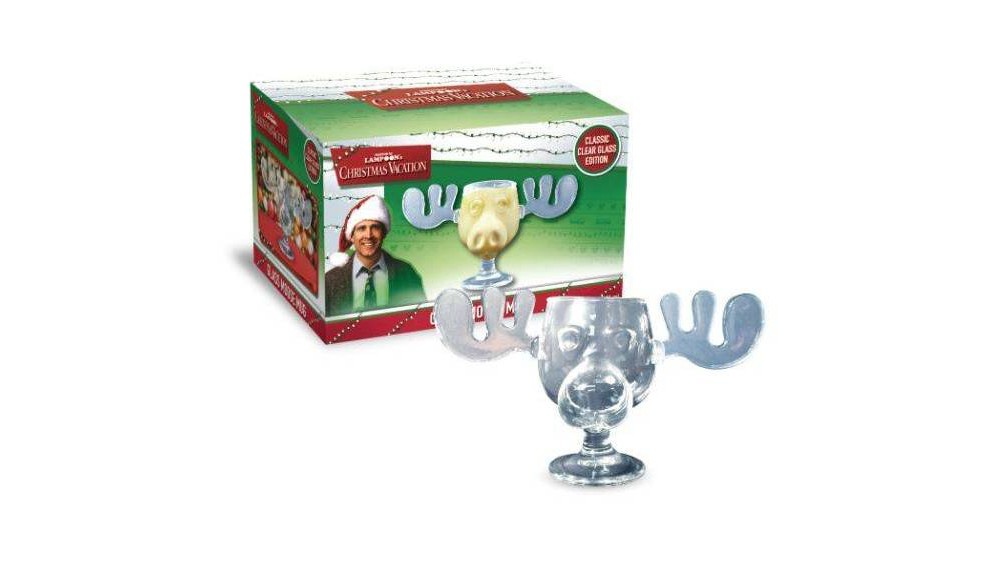 slide 3 of 3, National Lampoon Glass Classic Moose Mug, 8 oz