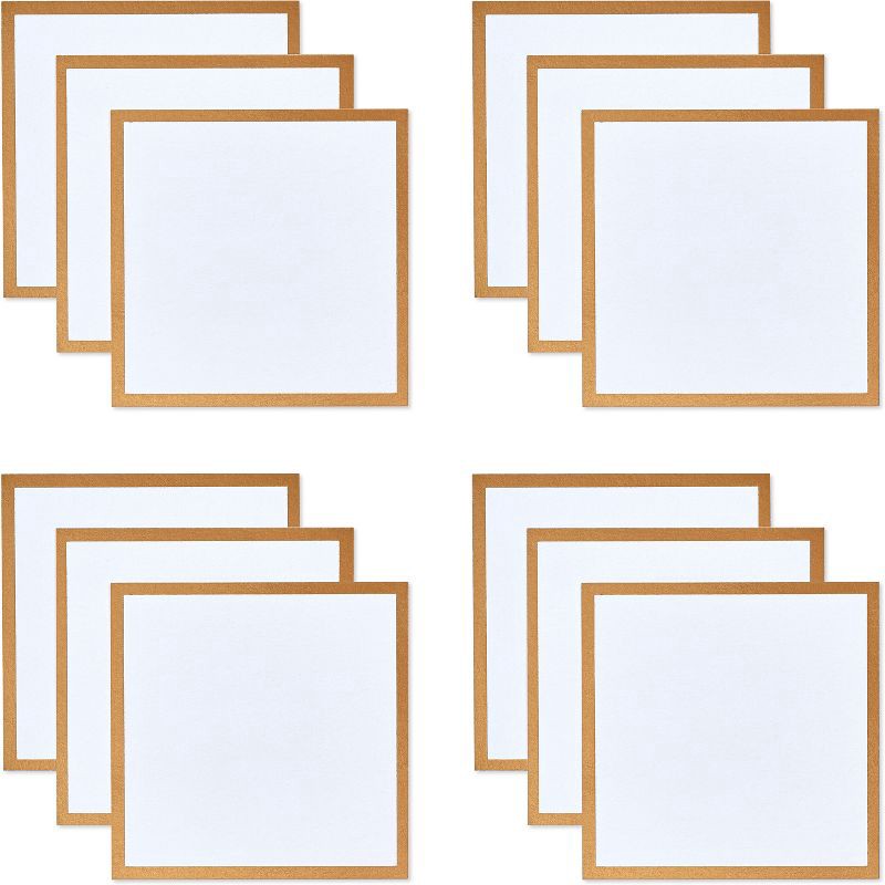 slide 2 of 7, Carlton Cards 12ct Blank Mini Note Cards Earth Tones, 12 ct