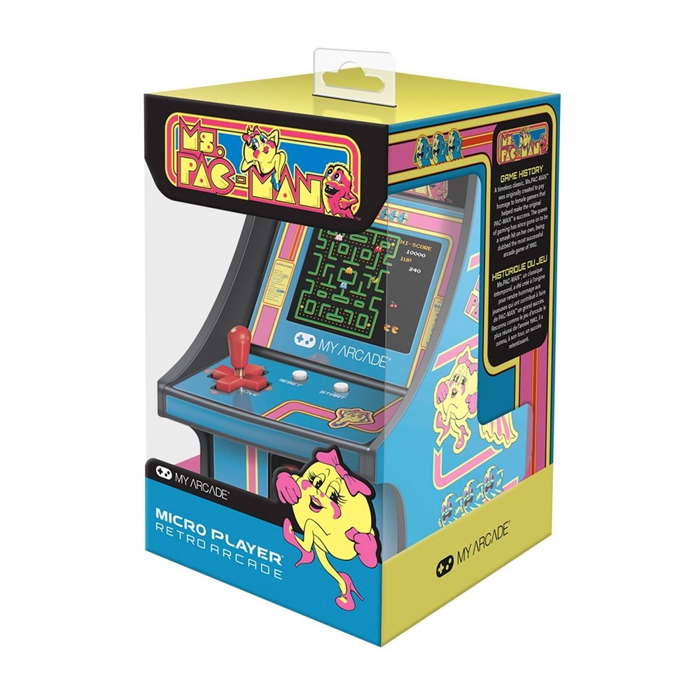 slide 2 of 6, My Arcade Ms. Pac-Man Micro Player Retro Arcade, 1 ct