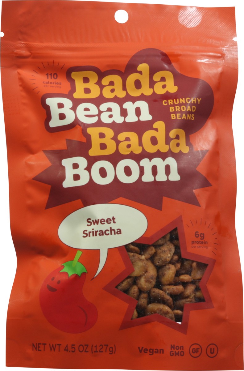 slide 7 of 11, Bada Bean Bada Boom Crunchy Sweet Sriracha Broad Beans 4.5 oz, 4.5 oz