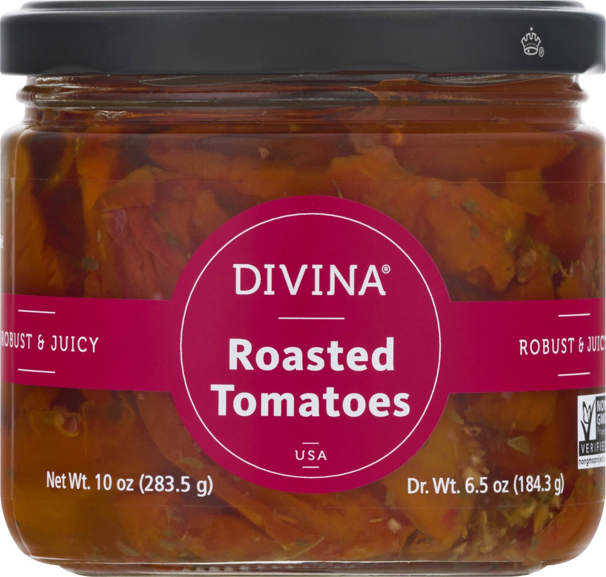 slide 3 of 13, Divina Roasted Red Tomatoes, 10 oz